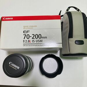 ◎12480 Canon キャノン EF 70-200mm f/2.8 L IS USM レンズ 箱入り
