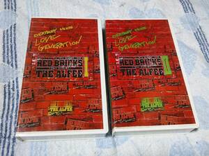 即決VHSビデオ THE ALFEE(アルフィー) YOKOHAMA RED BRICKS ビデオパンフレット2本セット