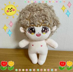 再入荷！BTS V テテ テヒョン パーマ ちび ぬいぐるみ 本体 20cm ドール マスコット ちびぬい