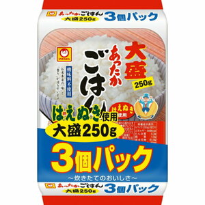 東洋水産　あったかごはん　大盛　250g×3　複数可