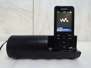 SONY ソニー WALKMAN ウォークマン NW-S785 ブラック 本体シリコンカバー、ドックスピーカー付き 動作確認済み