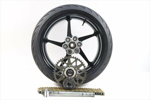 1円スタート:ZX-12R[04社外後　GALESPEED　ゲイルスピード　タイプC　リアホイール]｝F