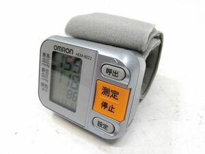 ♪動作品 OMRON オムロン HEM-6022 手首式 デジタル自動血圧計 A051417H @60♪
