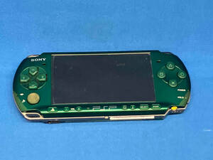 ジャンク プレイステーションポータブル PSP グリーン PSP-3000
