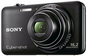 【中古 良品】 ソニー SONY デジタルカメラ Cybershot WX7 1620万画素CMOS 光学ｘ5 ブラック D　(shin