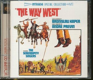 JA703●ブロニスラウ・ケイパー「THE WAY WEST(大西部への道) サウンドトラック」CD /INTRADA イントラーダ