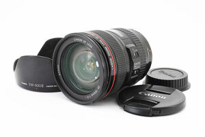 ★並品★ Canon キヤノン EF24-105mm F4 L IS USM 標準ズームレンズ レンズフード付き #2784