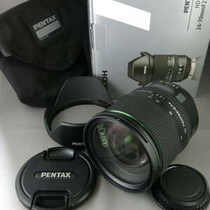 【新品同様】PENTAXペンタックス　HD D FA24-70.2.8ED SDM WR　★NO.8265