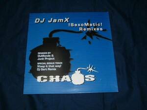 12inch【DJ JamX】!SexoMatic! Remixes●即決