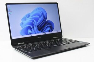 1円スタート ノートパソコン Windows11 NEC VersaPro VKT13H 第8世代 Core i5 大容量SSD512GB メモリ8GB 12.5 カメラ Windows10