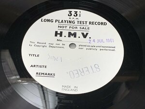 ★LP★ RARE 片面TEST PRESSING 2LP 英HMV クリュイタンス ベートーヴェン 交響曲第6番 Cluytens Beethoven Symphony no.6