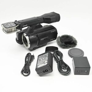 【新品級の極上美品/動作◎】ソニー SONY レンズ交換式HDビデオカメラ Handycam VG30 ボディー NEX-VG30