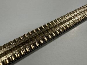 BAMBI 腕時計のベルト 9mm幅　中古 バンビ ブレス バンド ベルト ステンレスベルト ブレスレット stainless steel bracelet G.F 128-2