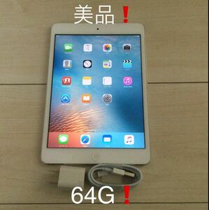 【美品】充電器付き Apple iPad mini 64G Cellular