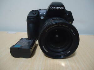 OLYMPUS　オリンパス　E-3 デジタル一眼レフカメラ　＋ZUIKO　DIGITAL　14ー54mm　1：2.8ー3.5　Ⅱ　ズイコーデジタル　ジャンク