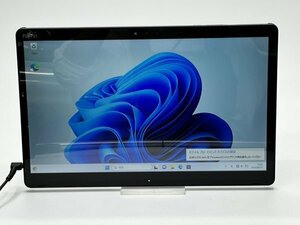 F21,蔵出しジャンク品★Fujitsu　ARROWS　Tab　Q738/SB　メモリ4GB　SSD128GB　Core i5 7300-2.6GHz　タブレット