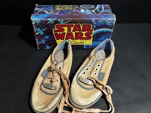 77年 スターウォーズ クラークス スニーカー 未使用品 STARWARS ビンテージ 雑貨 Clarks