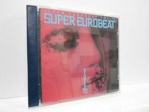 Super Eurobeat Vol.72 CD スーパー ユーロビート avex trax