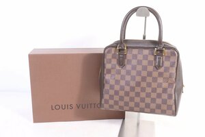 【ト足】CC449CAA1E ルイヴィトン LOUIS VUITTON ブレラ ダミエ・エベヌ ハンドバッグ