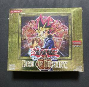 未開封 遊戯王 RISE OF DESTINY ライズ・オブ・デスティニー 1st Edition BOX 英語版 米版