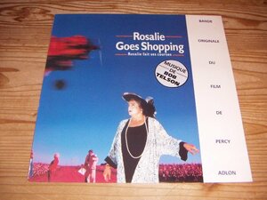 LP：ROSALIE GOES SHOPPING BOB TELSON ボブ・テルソン：オランダ盤 ロザリー・ゴーズ・ショッピング サントラ パーシー・アドロン監督