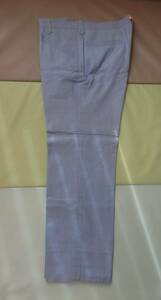 希少 Jipijapa ヒピハパ 有名国内ブランド きれいめスタイル 綿パンツ 綺麗な薄サックス色 サイズ3 正規品