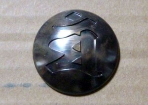 028　ハンドメイド 30mm 真鍮 梵字 コンチョ マン