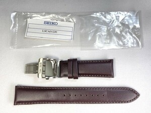 L0CA012J0 SEIKO 20mm 純正革ベルト カーフ ブラウン SARG012/6R15-02R0用 ネコポス送料無料