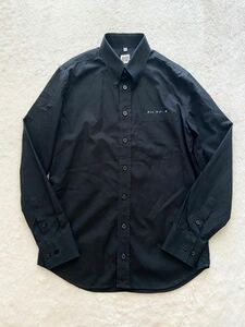 イタリア製 GAULTIER GAULTIER size39-15 1/2 長袖シャツ ブラック 黒 ヴィアバスストップ購入 メンズ ジャンポールゴルチェ jean paul