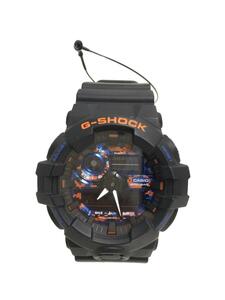 CASIO◆クォーツ腕時計_G-SHOCK/デジアナ/ラバー/BLK/BLK