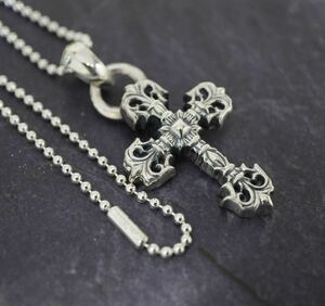 クロムハーツ★ CHROME HEARTS /フィリグリーペンダントwithベイル/新品加工/ボールチェーン/インボイス/１円から