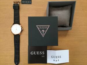 【新品】GUESS ゲス メンズ腕時計 ESCROW W0664G4☆未使用