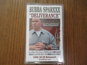 カセットテープ　BUBBA SPARXXX/ DELIVERANCE　ババ・スパークス　非売品 