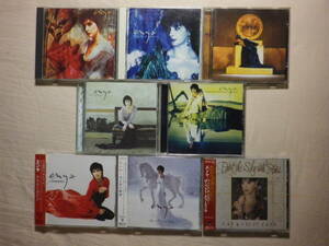『Enya アルバム8枚セット』(Watermark,Shepherd Moons,The Memory Of Trees,A Day Without Rain,Amarantine,And Winter Came,The Best Of)