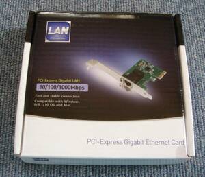 新品? Gigabit LANカード Realtek RTL8111Eチップ PCI-E接続 ジャンク扱い