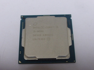 INTEL CPU Core i5 8500 6コア6スレッド 3.00GHZ SR3XE CPUのみ 起動確認済みです