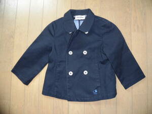 ファミリア★紺色ジャケット、コート、男女★100