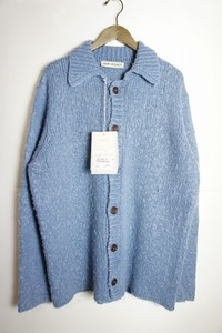 新品 正規22AW OUR LEGACYアワー レガシー BIG CARDIGAN ビッグ ニット カーディガン M4223BCFB 本物 青系 801N▲