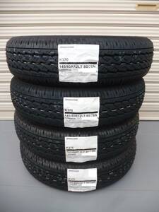 全国送料無料★ブリヂストン　K370★145/80R12LT（145R12 6PR同等品）★軽トラック軽バンハイゼットサンバークリッパーピクシス★Ｇ