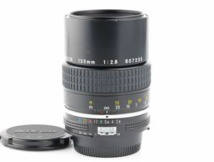 06400cmrk Nikon Ai NIKKOR 135mm F2.8 単焦点 中望遠レンズ Fマウント