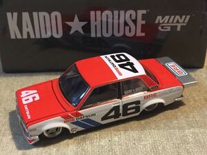 KAIDO ★ HOUSE MINI GT No.005 DATSUN 510 Pro street BRE510 V1（KHMG005） 【新品・未使用】