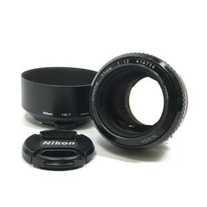 ＊NIKON NIKKOR 55mm 1:1.2 レンズ 一眼レフ用 カメラ 撮影機材 ニコン 