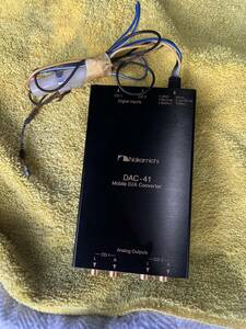 ♪売切　当時物　美品　希少品　ナカミチ Nakamichi DAC-41 ★D/A デジタルアナログコンバーター デジタル2系統 入力&出力に対応☆♪