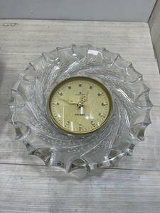 送料無料S79693 ユンハンス JUNGHANS ASTRO quartz ガラス製 掛時計 アナログ時計