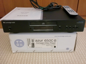 美品 Cambridge Audio ケンブリッジオーディオ CDプレーヤー Azur650c