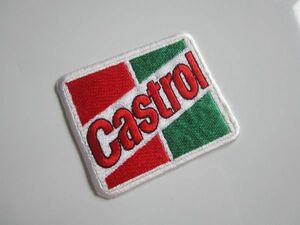 Castrol カストロール オイル ガソリン ワッペン/旧ロゴ ビンテージ F1 レーシング 自動車 バイク オートバイ 企業 スポンサー 45