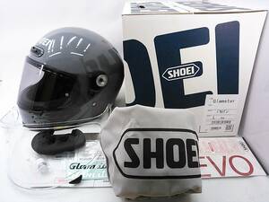 【送料無料】良品 SHOEI ショウエイ Glamster グラムスター バサルトグレー Lサイズ スモークシールド＆元箱付き フルフェイスヘルメット