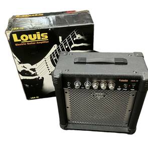 569 ほぼ未使用　保管品　美品　Louis LGA-15 ルイス ギターアンプ 音響機材 未使用　箱付き　説明書あり