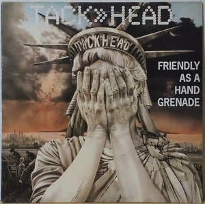 Tack Head - Friendly As A Hand Grenade UK & EU盤 LP WR013 1989年 Gary Clail, Adrian Sherwood, On-U Sound, Mark Stewart