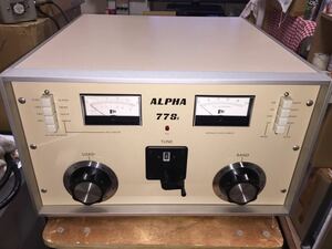 リニアアンプ　Alpha 77SX　EIMAC８８７７＊２